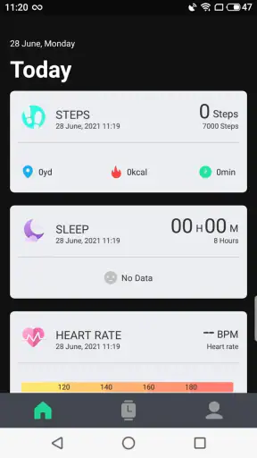 NoiseFit Track screenshot