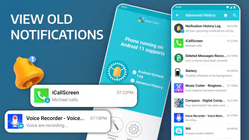 Notification History Log screenshot