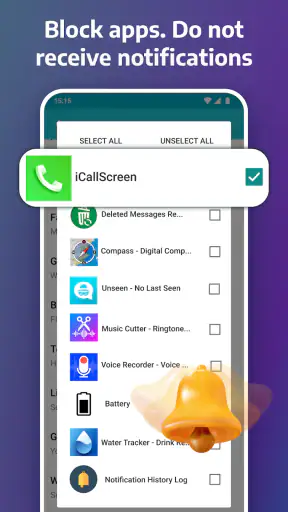 Notification History Log screenshot