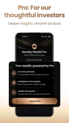 Novelty Wealth: Money Manager screenshot