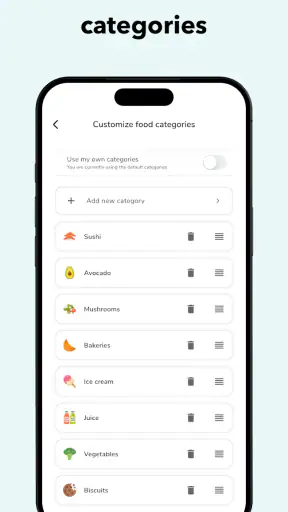 NoWaste: Food Inventory Lists screenshot