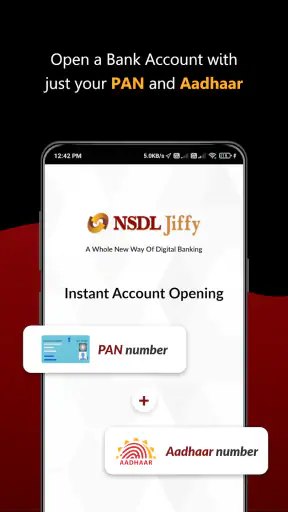 NSDL Jiffy: Zero Balance A/C screenshot