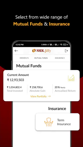 NSDL Jiffy: Zero Balance A/C screenshot