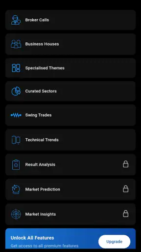 NSE & BSE Stock Screener screenshot
