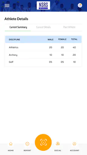 NSRS screenshot