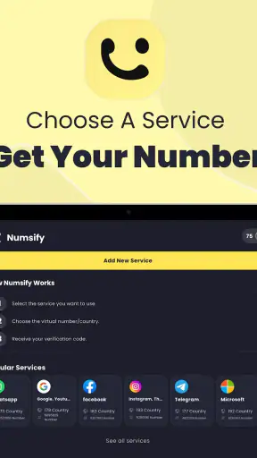 Numsify- Virtual Number screenshot