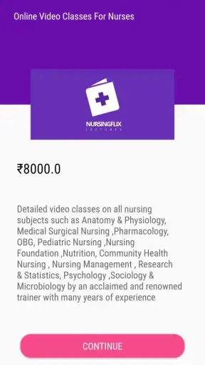 Nursingflix Lectures screenshot