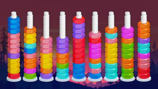 Nut Puzzle - Nut Sort Games screenshot
