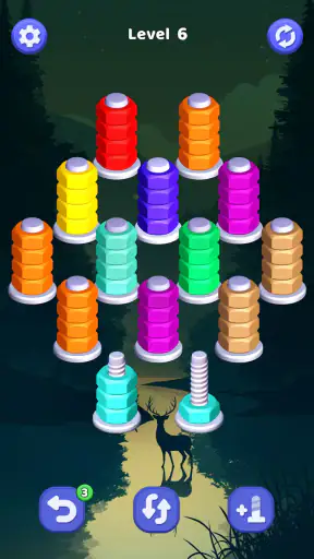 Nut Puzzle - Nut Sort Games screenshot
