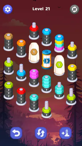 Nut Puzzle - Nut Sort Games screenshot