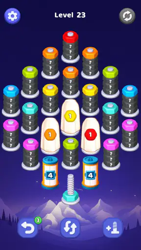 Nut Puzzle - Nut Sort Games screenshot