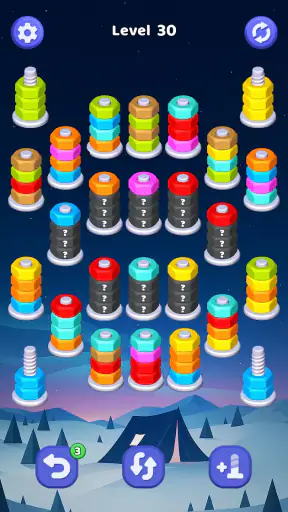 Nut Puzzle - Nut Sort Games screenshot