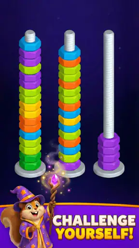 Nut Sort Puzzle: Color Sorting screenshot