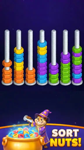 Nut Sort Puzzle: Color Sorting screenshot