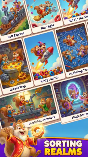 Nut Sort Puzzle: Color Sorting screenshot