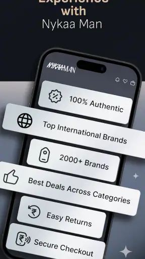 Nykaa Man - Men's Shopping App screenshot