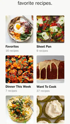 NYT Cooking: Quick Tasty Meals screenshot