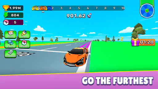 Obby Car Challenge: Drive screenshot