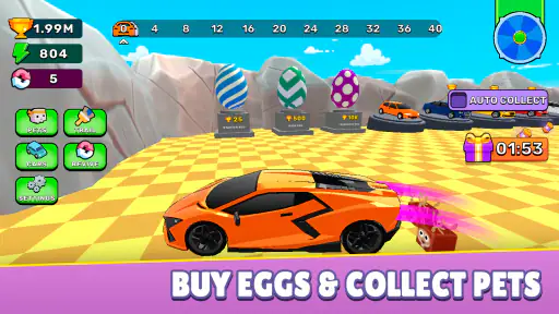 Obby Car Challenge: Drive screenshot