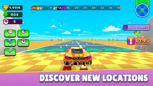 Obby Car Challenge: Drive screenshot