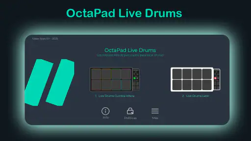 Octapad Live Drums screenshot