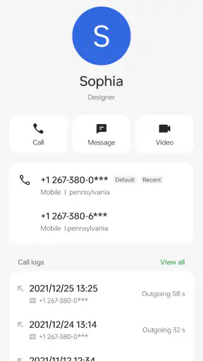 ODialer screenshot