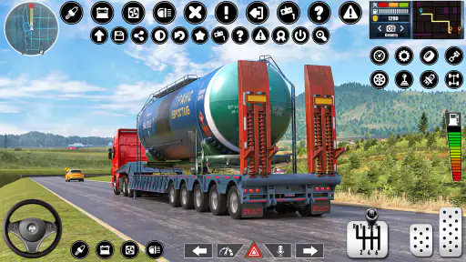 Oil Tanker Truck Driving Games screenshot
