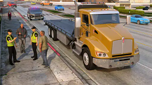 Oil Tanker Truck Driving Games screenshot
