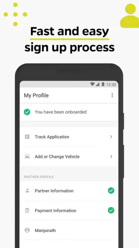 Ola Driver screenshot