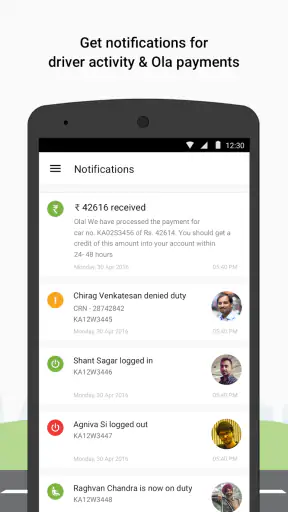Ola Operator screenshot