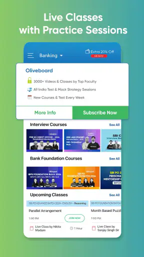 Oliveboard Exam Prep App screenshot