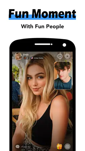 Omega - लाइव वीडियो कॉल और चैट screenshot