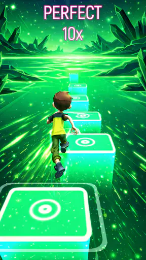 Omni Ben Alien 10 Tiles Dance screenshot
