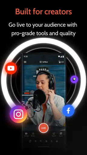 Omnistream Live Video Creator screenshot
