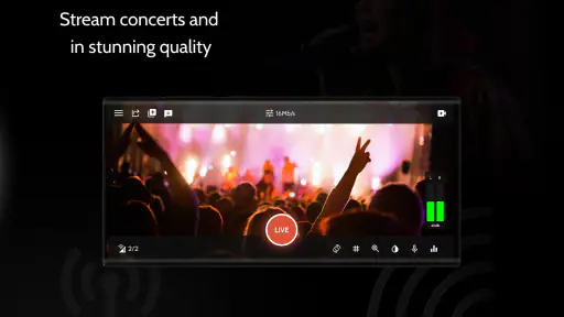 Omnistream Live Video Creator screenshot
