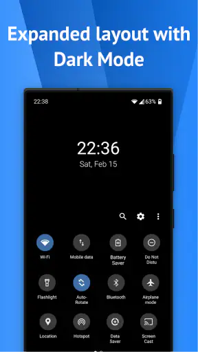One Shade: Custom Notification screenshot
