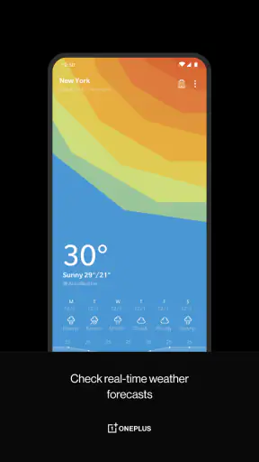 OnePlus Weather screenshot