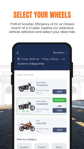 ONN - Bike Rentals screenshot