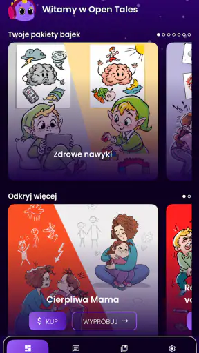 Open Tales Bajki terapeutyczne screenshot