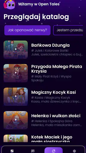 Open Tales Bajki terapeutyczne screenshot