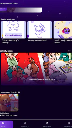 Open Tales Bajki terapeutyczne screenshot