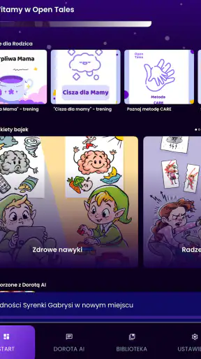 Open Tales Bajki terapeutyczne screenshot