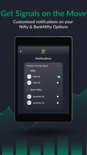 OptionAlgo Trading Signal NSE screenshot