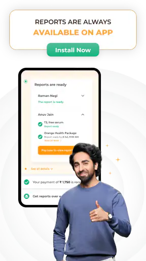 Orange Health Lab Test At Home screenshot