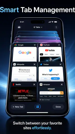 Orbit Browser: Fast & Private screenshot