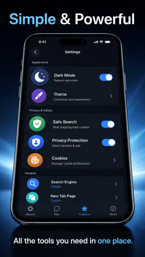 Orbit Browser: Fast & Private screenshot