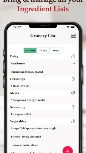 OrganizEat: Recipe Keeper Book screenshot