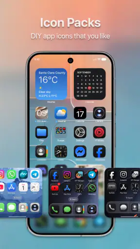 OS 27 Launcher : Golden Gate screenshot