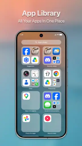 OS 27 Launcher : Golden Gate screenshot