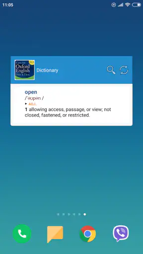 Oxford English Dict.&Thesaurus screenshot